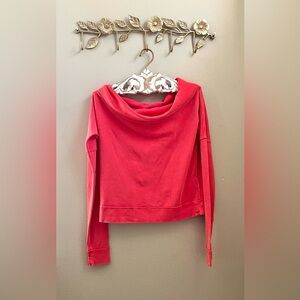 NWOT We The Free - Tomato Off the Shoulder Sweater